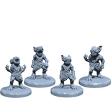 Spike and Scrambles, Tuskland Gremlins Miniature for Tabletop games like D&D and War Gaming