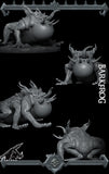 Toxus the Diretoad | Barkfrog | Giant Toad Miniature for Tabletop games like D&D 5e and TTRPG  War Gaming