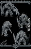 Bellowbrute | Moloch | Pit Fiend | Devil Lord Miniature for Tabletop games like D&D 5e and TTRPG  War Gaming