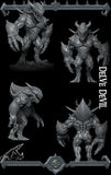 Exoskull the Pitreaver | Delve Devil | Underdark Fiend Miniature for Tabletop games like D&D 5e and TTRPG  War Gaming