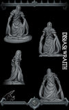 Morbus the Blightshade | Disease Wraith | Rogue Flayer | Aberration Miniature for Tabletop games like D&D 5e and TTRPG  War Gaming