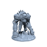 Nullhammer, Breaker of Oaths | Mechanarut | Marut Clockwork | Construct Miniature for Tabletop games like D&D and War Gaming