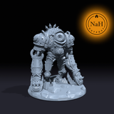 Nullhammer, Breaker of Oaths | Mechanarut | Marut Clockwork | Construct Miniature for Tabletop games like D&D and War Gaming