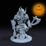 Tusklands Minotaur | Miniature for Tabletop games like D&D and War Gaming