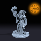 Nemaros, the Worm King | Kyuss Knight | Necro Knight Miniature for Tabletop games like D&D and War Gaming