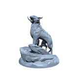 Arcane Feyline | Feline | Dire Cat Miniature for Tabletop games like D&D and War Gaming