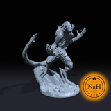 Netherstalker, the Void Predator | Aetherfiend | Alien Miniature for Tabletop games like D&D and War Gaming