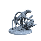 Silentgaze, the Mirage Stalker | Greater Rift Beast |  Displace Rift Cat | Miniature for Tabletop games like D&D and War Gaming
