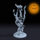 Orchidheart, Stalker of Shadows | Yellow Musk Creeper | Killer Vine Miniature for Tabletop games like D&D and War Gaming