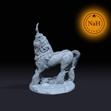 Goldenscale, Bringer of the Dawn | Kirin | Celestial Miniature for Tabletop games like D&D and War Gaming