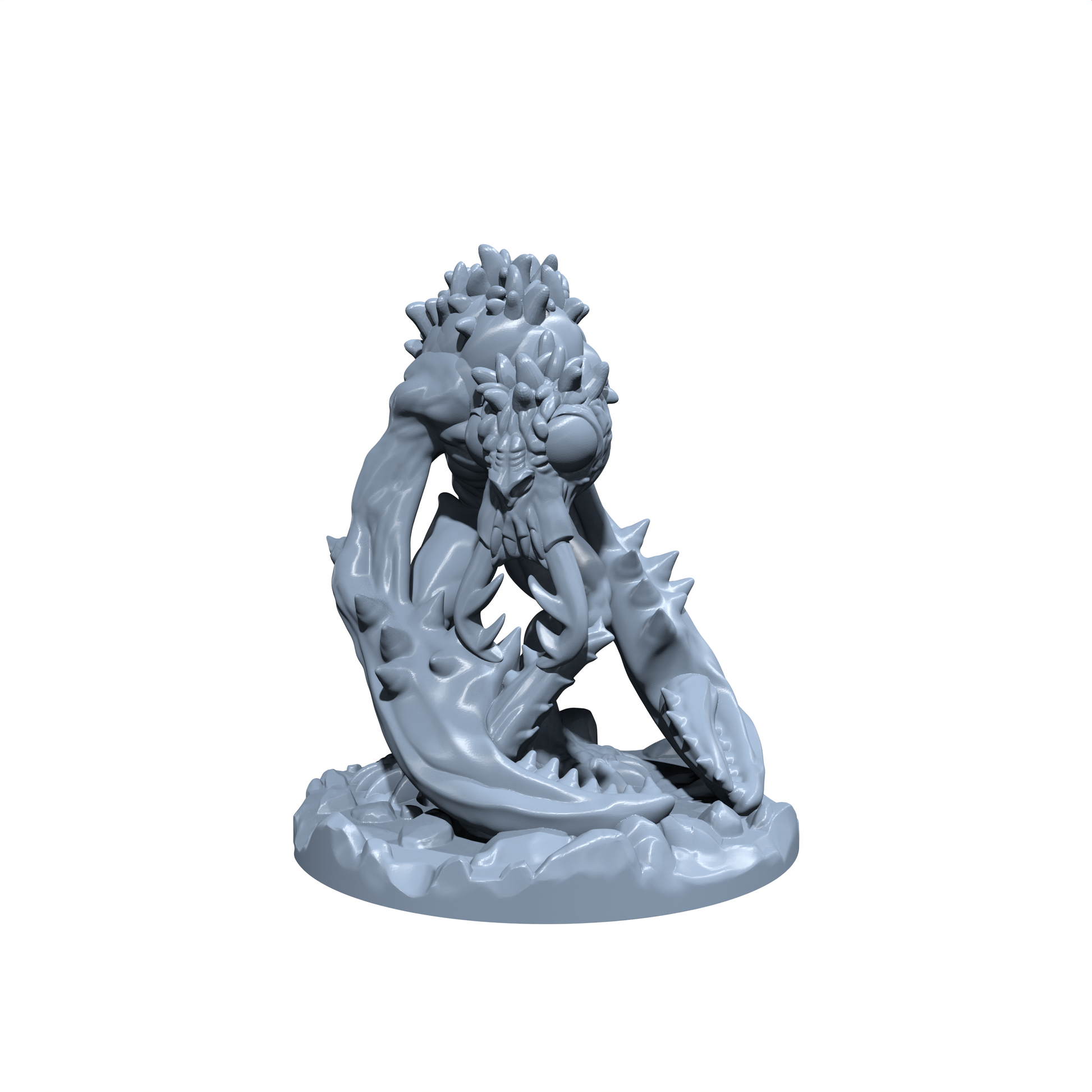 Shadefang | Meenlock | Locken Miniature for Tabletop games like D&D and War Gaming