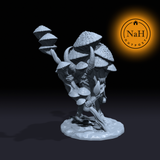 Sporecaller, the Ancient Guide | Moss Mage | Myconoid Druid Miniature for Tabletop games like D&D 5e and TTRPG  War Gaming