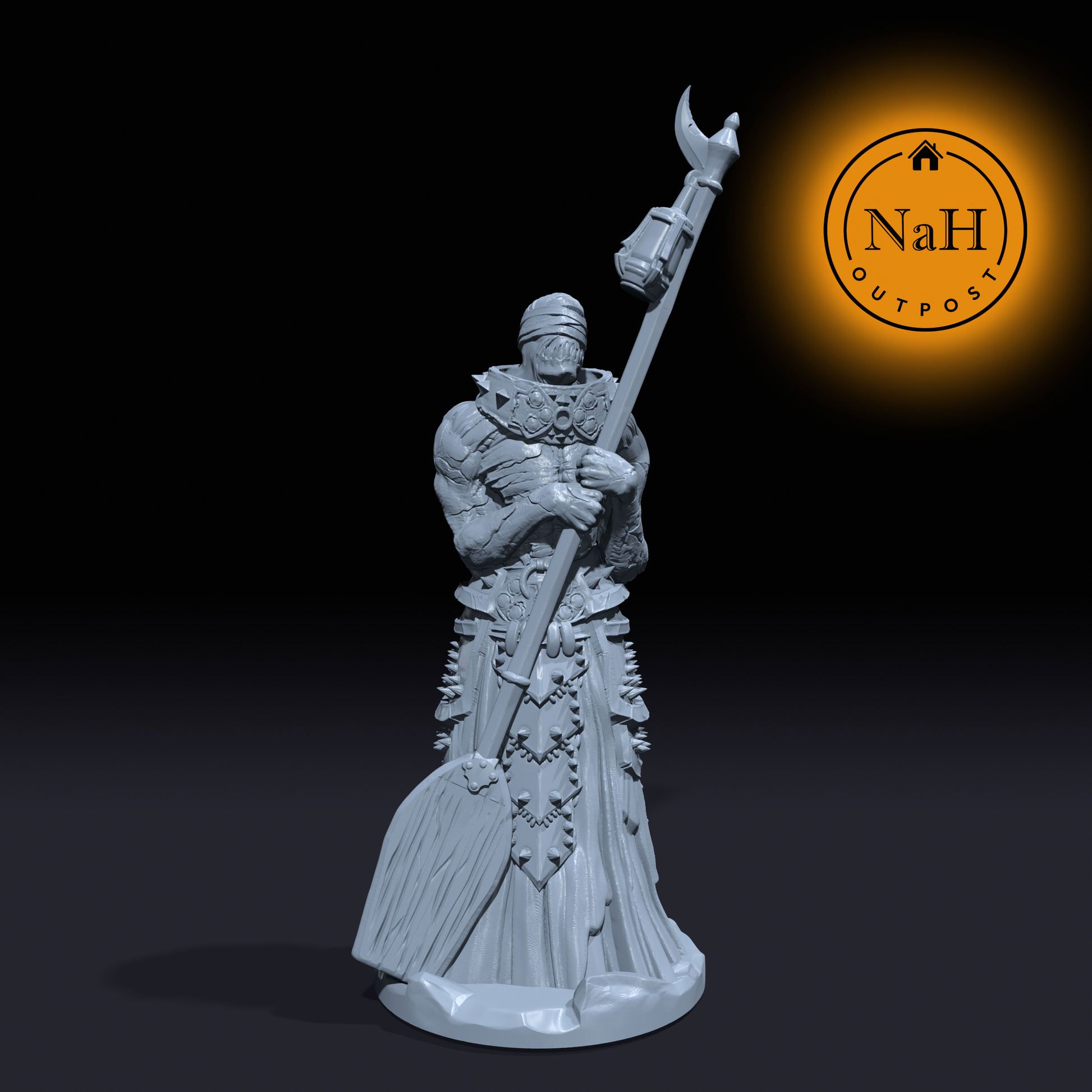 Charon, the Toll Taker of Lost Souls | Mournful Boatman miniature for Tabletop games like D&D