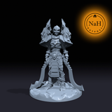 Kahlid, the Eternal Blade | Mummy Guardian Miniature for Tabletop games like D&D and War Gaming