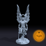 Planetar Angel Justice Angel  | Angel Warrior | Miniature for Tabletop games like D&D and War Gaming