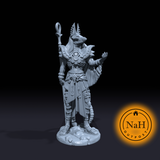 Anubis | Miniature for Tabletop games like D&D and War Gaming