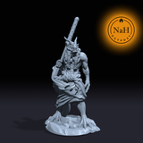 Skullbreaker, the Brute Spirit | Oni Miniature for Tabletop games like D&D and War Gaming