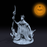 Valthus, the Specter of Pestilence | Plague Gatherer | Shadow fey Miniature for Tabletop games like D&D 5e and TTRPG  War Gaming