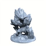 Crackleblast, the Rift Colossus | Portal Golem Miniature for Tabletop games like D&D and War Gaming