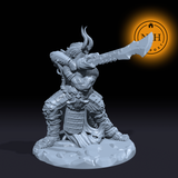 Earthshaker, the Engraved Behemoth | Rune Giant Miniature for Tabletop games like D&D and War Gaming