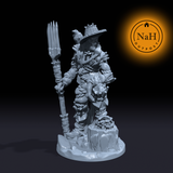 Strawreaper, the Farmland Guardian | Scarecrow Miniature for Tabletop games like D&D and War Gaming