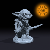 Glitch Grin, the Shadow Imp | Mitflit |  Shadowfey Miniature for Tabletop games like D&D and War Gaming