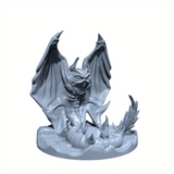 Blackwing, the Void Manta | Cloaker | Shadow Fiend Miniature for Tabletop games like D&D and War Gaming