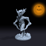 Flickerflick, the Trickster Spirit | Quickling | Speedling | Fey Miniature for Tabletop games like D&D and War Gaming