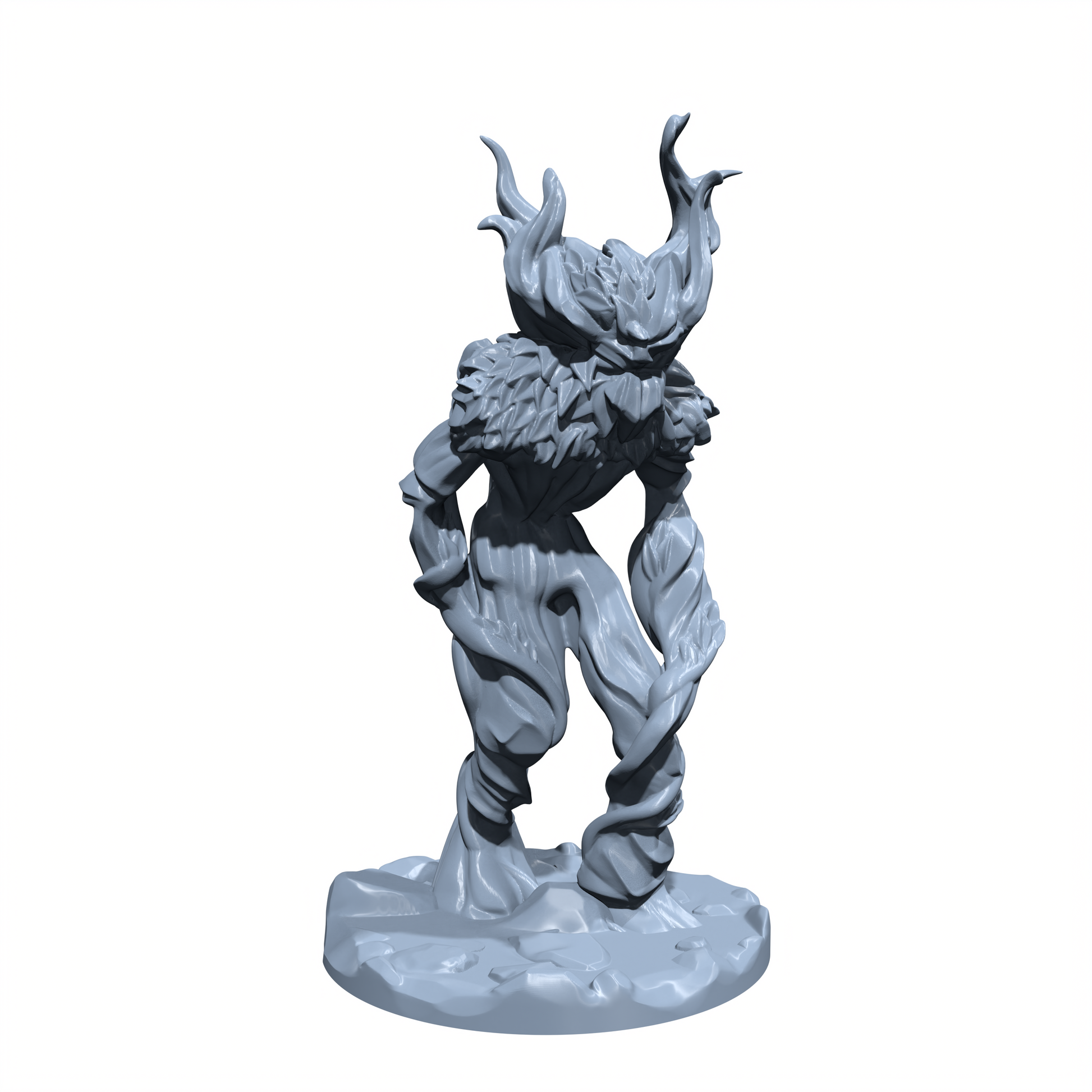 Leafsong Greenbark | Spriggan plant Miniature for Tabletop games like D&D and War Gaming