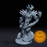 Armorbound Fire Elemental | Miniature for Tabletop games like D&D and War Gaming