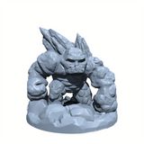 Gravelheart, the Stone Elemental | Galeb Duhr Elemental Miniature for Tabletop games like D&D and War Gaming