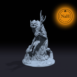 Mirella, the Swamp Witch | Green Hag Miniature for Tabletop games like D&D and War Gaming