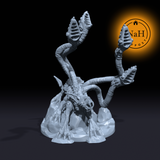 Voidripple, the Shimmering Beast| Tentacled Beast Miniature for Tabletop games like D&D and War Gaming