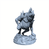 Bilegulch, the Toad Fiend | Hezrou | Hydrodaemon | Miniature for Tabletop games like D&D and War Gaming