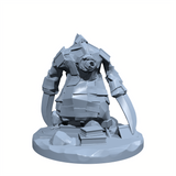 Codex, the Lorebound Guardian | Tome Golem Miniature for Tabletop games like D&D and War Gaming