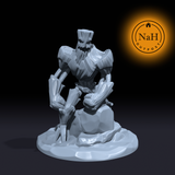 Ironbark, the Ancient Protector | Wood Golem | Miniature for Tabletop games like D&D and War Gaming