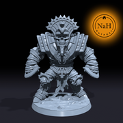 Pharaoh's Fist, the Cursed Protector | Mummy Giants | Tomb Guardians | Undead miniature for Tabletop games like D&D and War Gaming| Dungeons and Dragons Mini | RN estudio