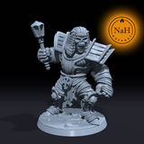 Pharaoh's Fist, the Cursed Protector | Mummy Giants | Tomb Guardians | Undead miniature for Tabletop games like D&D and War Gaming| Dungeons and Dragons Mini | RN estudio