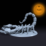 Gloomsting, the Dune's Bane | Giant Scorpion | Tomb Guardian miniature for Tabletop games like D&D and War Gaming| Dungeons and Dragons Mini | RN estudio