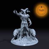 Keoghradan, Stalker of the Wildwood | Leshen | Wendigo miniature for Tabletop games like Dungeons and Dragons  and War Gaming