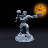 Dun-Ken, Master of Might and Machine | Man At Arms | Artificer Soldier miniature for Tabletop games like D&D and War Gaming| Dungeons and Dragons