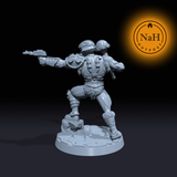 Dun-Ken, Master of Might and Machine | Man At Arms | Artificer Soldier miniature for Tabletop games like D&D and War Gaming| Dungeons and Dragons