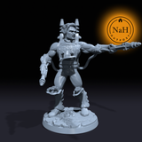 Rangerio Blazeforge | Artificer Ranger | Fighter Miniature for Tabletop games like D&D and War Gaming| Dungeons and Dragons Mini | RN estudio