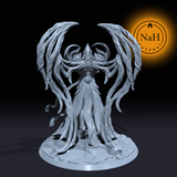 Mikhail,  the Winged Reaper | Angel of Death miniature for Tabletop games like D&D and War Gaming| Dungeons and Dragons Mini | RN estudio