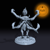 Uvelle the Heartpiercer | Maiden of Anguish Fiend miniature for Tabletop games like D&D and War Gaming| Dungeons and Dragons Mini | RN estudio