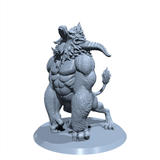 Gorak, the Rampaging Fury | Bullape | Barlgura or Giant Ape miniature for Tabletop games like D&D and War Gaming| Dungeons and Dragons Mini