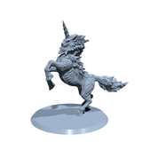 Luminara, the Radiant Steed | Leocorn | Monocerus miniature for Tabletop games like D&D and War Gaming| Dungeons and Dragons Mini | RN estudio