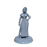 Elara Silkstrike | Crimson Lotus | Scarlet Monk miniature for Tabletop games like D&D and War Gaming| Dungeons and Dragons Mini | RN estudio