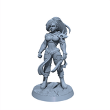 Aria Quickblade,the Deadly Dancer | Female Sword Rogue miniature for Tabletop games like D&D and War Gaming| Dungeons and Dragons Mini | RN estudio