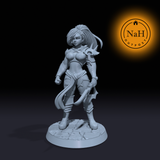 Aria Quickblade,the Deadly Dancer | Female Sword Rogue miniature for Tabletop games like D&D and War Gaming| Dungeons and Dragons Mini | RN estudio